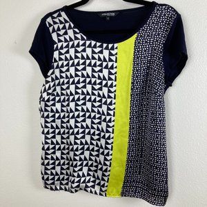 3/$20 Womens Printed Short Sleeve Blouse